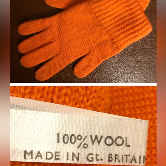 NEW Winter gloves 100% wool made in Great Britain - Picture 1 of 4